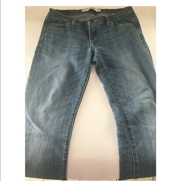 Abercrombie & Fitch Juniors Denim Bootcut Jeans 2S - Picture 3 of 8